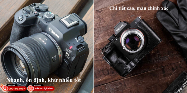 Canon mạnh về tốc độ – Sony vượt trội về chi tiết. Hai hướng đi khác nhau, cùng chạm đến sự hoàn hảo