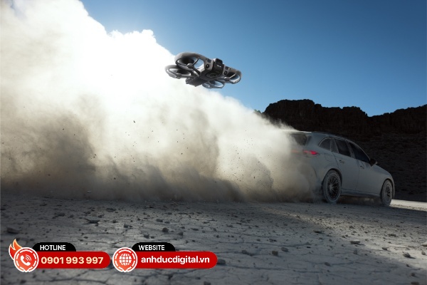 DJI Avata 360 sử dụng hệ thống truyền sóng O4+ với khoảng cách lên đến 20km