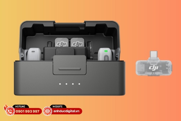DJI Mic Mini 2 bổ sung thêm bộ thu riêng dành cho thiết bị di động