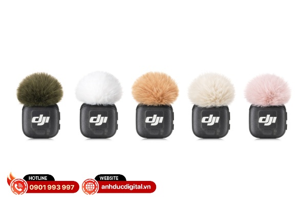 DJI cung cấp đến 5 tùy chọn bộ lọc gió với các màu sắc khác nhau