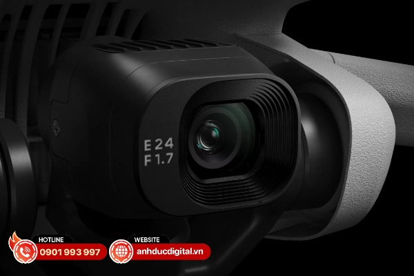 Mini 4 Pro chỉ sử dụng cảm biến CMOS 1/1.3-inch với độ phân giải hình ảnh là 48MP