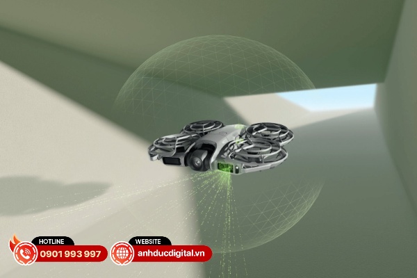 DJI Neo 2 có sự nâng cấp về hệ thống nhận diện chủ thể mới với hệ thống LIDAR