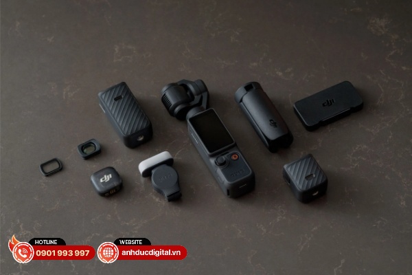Toàn bộ phụ kiện của DJI Osmo Pocket 4