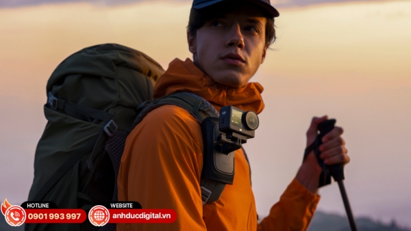 DJI Osmo Action 6 trang bị micro tích hợp chất lượng cao và hỗ trợ kết nối OsmoAudio™ cho âm thanh rõ nét, sống động