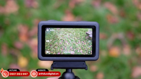 DJI Osmo Action 6 lưu trữ 50GB trong và hỗ trợ thẻ microSD lên tới 1TB.