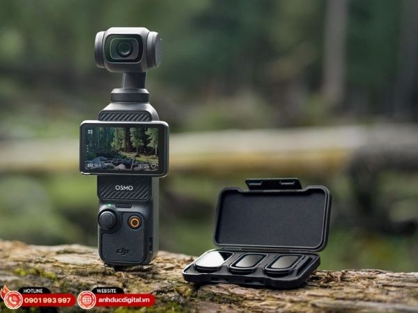 DJI Pocket 3 – gimbal quay vlog chuyên nghiệp với cảm biến 1 inch và gimbal 3 trục