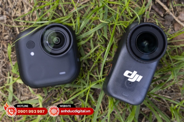 Mô đun camera của DJI Osmo Nano và Insta360 Go Ultra