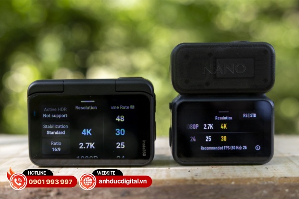 Phần đế cắm/hộp đựng của DJI Osmo Nano và Insta360 Go Ultra