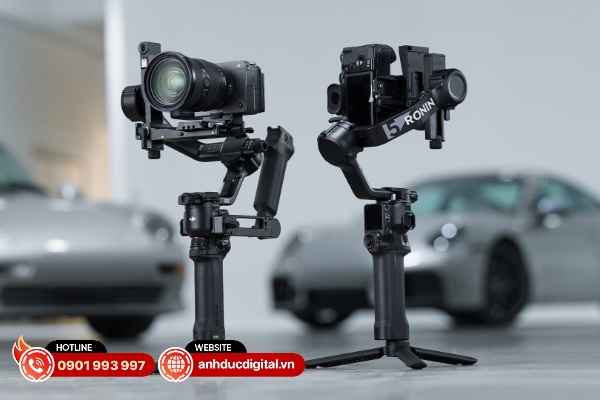 Giới thiệu Gimbal DJI RS5 – Công nghệ mới, phụ kiện mới và thời lượng pin dài hơn