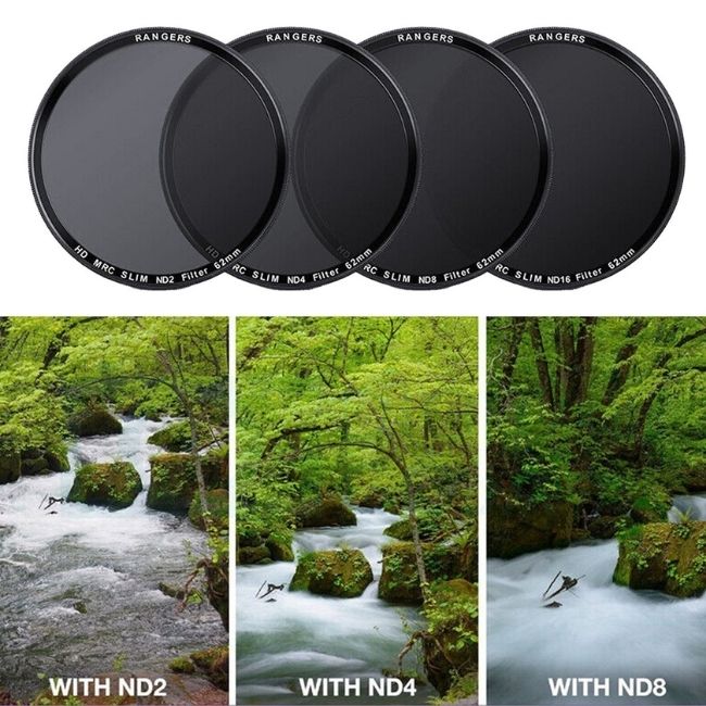 ND cố định và ND biến thiên phù hợp với các nhu cầu chụp và quay khác nhau.