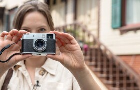 Review Fujifilm X Hafl: Máy ảnh kỹ thuật số "siêu gọn" gọi tên