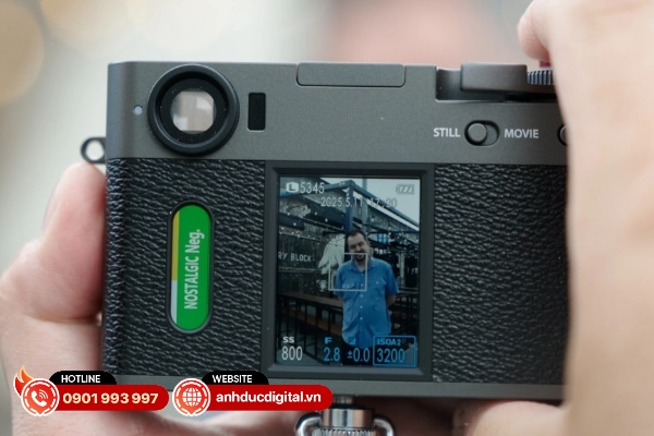 Fujifilm X-Half sở hữu hệ thống lấy nét khá đơn giản với vùng lấy nét ở trung tâm