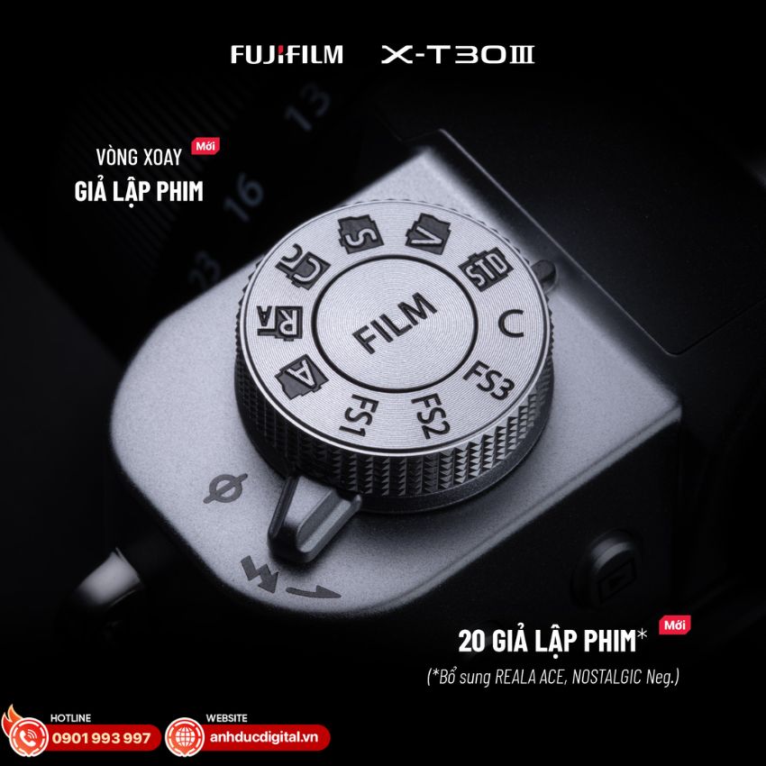 Vòng xoay Film Simulation mới – sáng tạo màu phim Fuji dễ hơn bao giờ hết