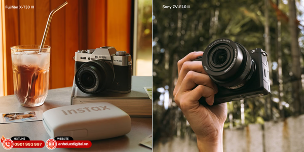 XT30 III đậm chất điện ảnh - ZV-E10 II tối ưu cho vlog hiện đại