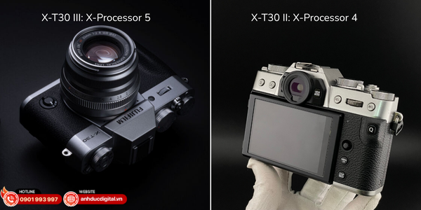 Fujifilm X-T30 III được trang bị chip X-Processor 5 cho hiệu năng vượt trội