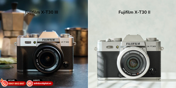 Chênh lệch nhỏ - nâng cấp lớn với Fujifilm X-T30 III