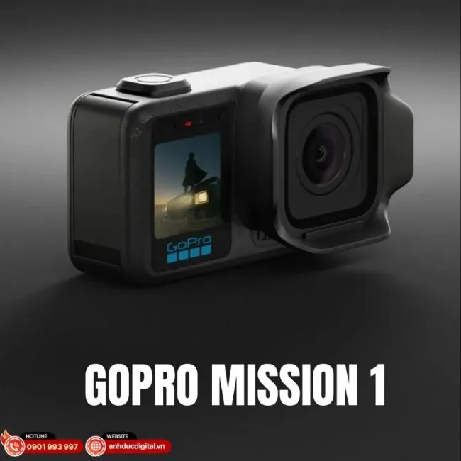 Gọn nhẹ nhưng đẳng cấp – GoPro Mission 1 với cảm biến 1-inch, sự lựa chọn hoàn hảo cho Vlogger ưu tiên tính linh động