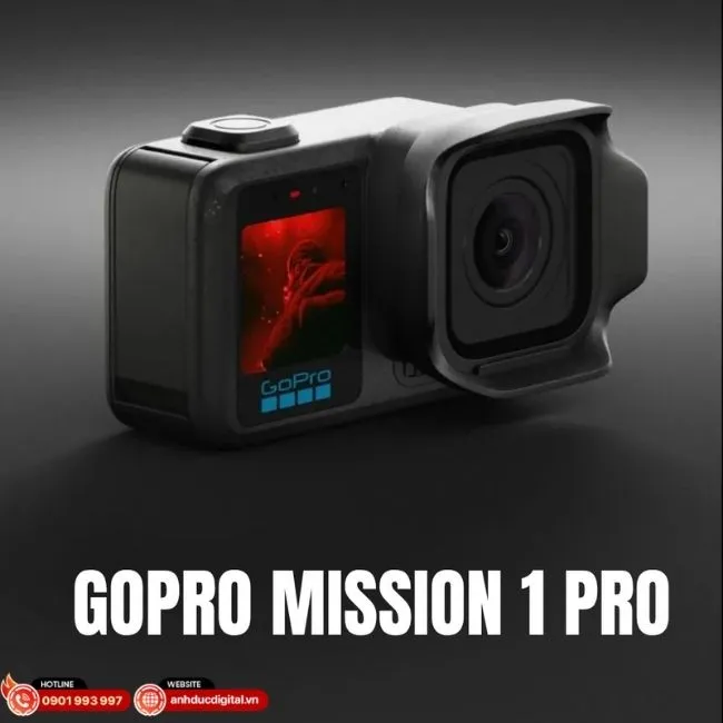 Hiệu suất không giới hạn – Mission 1 Pro với hệ thống tản nhiệt chủ động, bền bỉ ghi hình 8K60fps trong mọi điều kiện khắc nghiệt