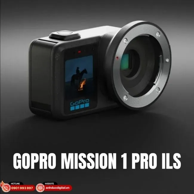 Kỷ nguyên ống kính rời – Mission 1 Pro ILS trang bị ngàm MFT, phá bỏ mọi giới hạn sáng tạo của một chiếc Action Cam truyền thống