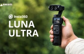 Insta360 Luna Ultra: Camera AI Thế Hệ Mới Đủ Sức Thách Thức DJI Pocket 4 Pro?
