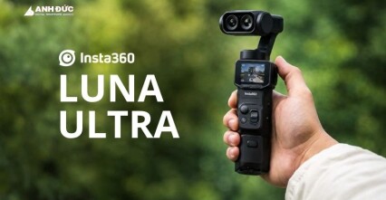 Insta360 Luna Ultra: Camera AI Thế Hệ Mới Đủ Sức Thách Thức DJI Pocket 4 Pro?