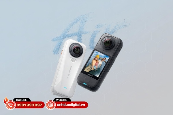Giới thiệu Insta360 X4 Air – Dòng máy quay 360 độ nhỏ gọn với hiệu năng mạnh mẽ
