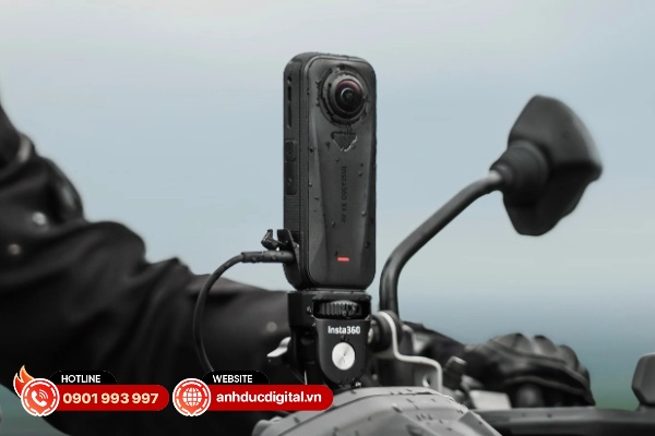 Độ bền của Insta360 X4 Air cũng được nâng cấp với phần ống kính được tráng lớp phủ quang học siêu cứng