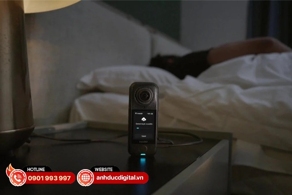 Người dùng có thể đồng bộ dữ liệu từ máy quay phim lên nền tảng Insta360 +