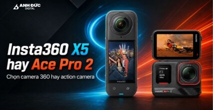 Insta360 X5 hay Ace Pro 2: Nên chọn camera 360 hay action camera?