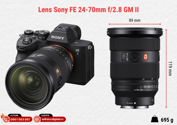 Lens Sony FE 24-70mm f_2.8 GM II
