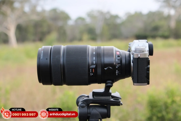 Fujifilm XF 100–400mm f/4.5–5.6 R LM OIS WR là lens Fujifilm tele zoom mạnh mẽ cho chụp thiên nhiên và thể thao