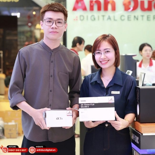 Ghé Anh Đức Digital để trải nghiệm và nhận tư vấn chuyên sâu về các dòng lens Sigma mới nhất