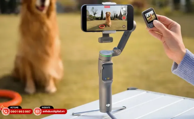 Màn hình rời kết nối nam châm – Tự do sáng tạo, kiểm soát khung hình từ xa