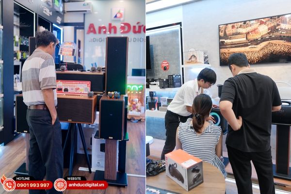 Anh Đức Digital – nơi bạn có thể nghe thử trực tiếp và chọn đúng loa phù hợp nhu cầu thật sự