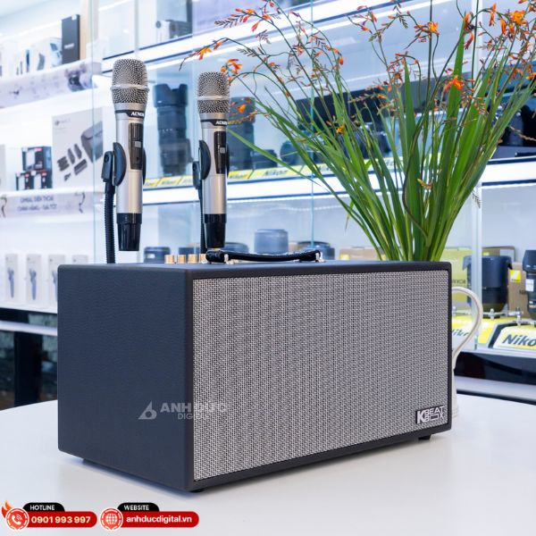 Acnos – chuyên loa karaoke và loa kéo, công suất lớn, phù hợp hát gia đình và tiệc nhỏ