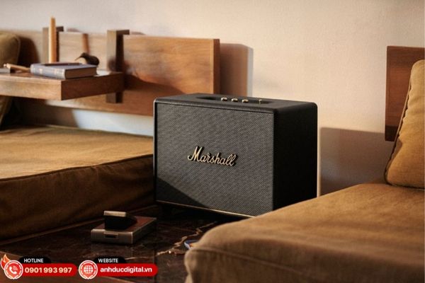 Marshall – phong cách retro độc đáo, bass khỏe, phù hợp phòng ngủ – phòng khách – decor