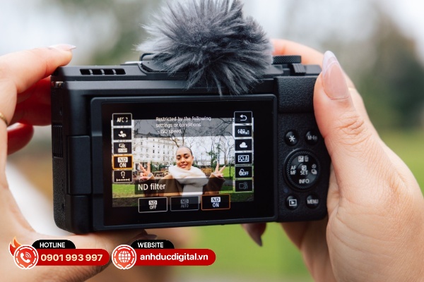 Canon PowerShot V1 đáp ứng mọi nhu cầu quay phim trong một thân máy nhỏ gọn với nhiều tính năng chuyên nghiệp