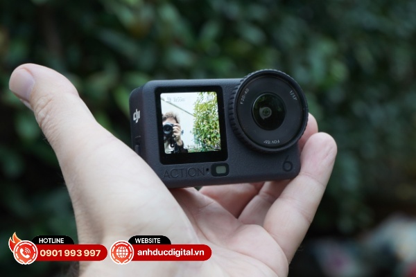 DJI Osmo Action 6 đảm bảo ba tiêu chí: nhỏ gọn, bền bỉ và chất lượng hình ảnh tốt