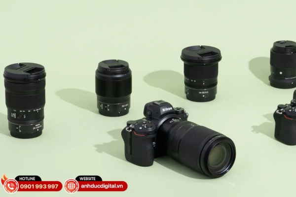 Ống kính Nikon chính hãng, bền bỉ, cho màu sắc trung thực và chất lượng hình ảnh ổn định
