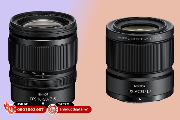 Nikon giới thiệu hai ống kính mới 16 – 50mm F2.8 và 35mm F1.7 Micro cho máy ảnh APS-C ngàm Z