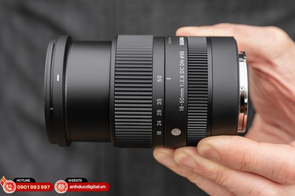 Sigma 18-50mm f/2.8 - zoom đa dụng, nhỏ mà sắc, phù hợp cho chụp hằng ngày