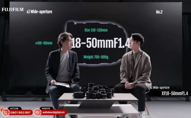 Tham vọng phá vỡ giới hạn: Ống kính zoom F1.4 lớn nhất hệ APS-C