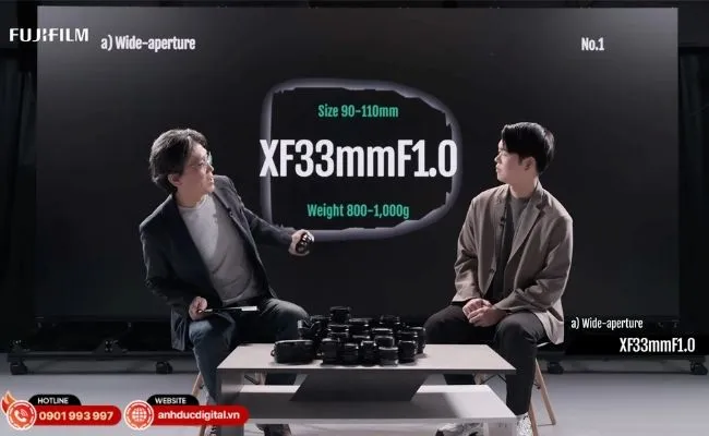 Vượt qua giới hạn vật lý: Khẩu độ F1.0 cực đại cho khả năng thu sáng và xóa phông đỉnh cao trên tiêu cự chuẩn