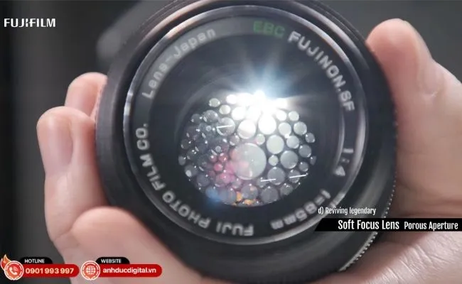 Vẻ đẹp của sự mơ màng: Hiệu ứng mờ ảo tự nhiên từ thiết kế lỗ khẩu "củ sen" độc đáo