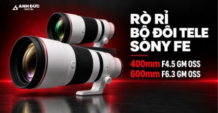 Rò rỉ Sony FE 400mm F4.5 GM OSS và 600mm F6.3 GM OSS: Bộ đôi tele nhẹ dưới 1 kg?