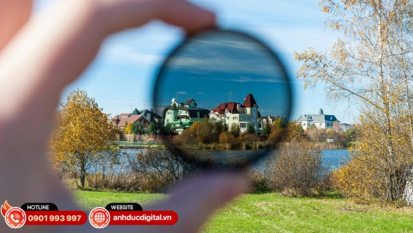 Filter ND/Polarizer giúp kiểm soát ánh sáng và tăng màu sắc, tối ưu cảnh quay ngoài trời cho Action 6