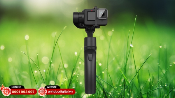 Gimbal mini giúp ổn định hình ảnh, mang đến cảnh quay mượt mà và chuyên nghiệp cho Action 6