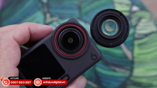FOV Boost Lens cho DJI Osmo Action 6, mở rộng góc nhìn lên 182°