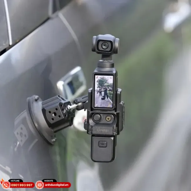 Ngàm gắn Pocket 4 – bí quyết bắt trọn những góc máy POV hành động đầy ấn tượng