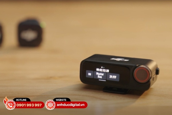 DJI Mic 3 được tích hợp thêm bộ mã thời gian để xử lý công việc này dễ dàng hơn
